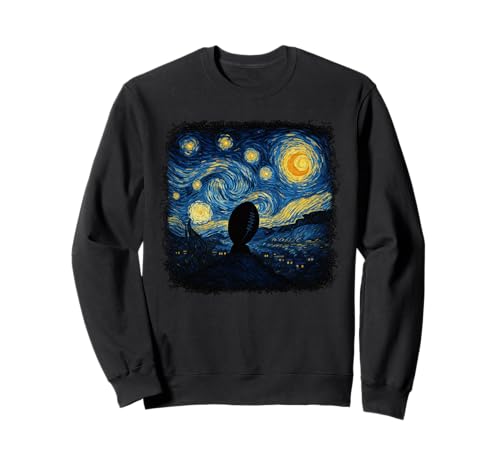 Vincent Van Gogh Starry Night Rugby für Frauen Sweatshirt Vincent Van Gogh Starry Night Rugby für Frauen Sweatshirt von Artistic Apparel Inspired by Van Gogh