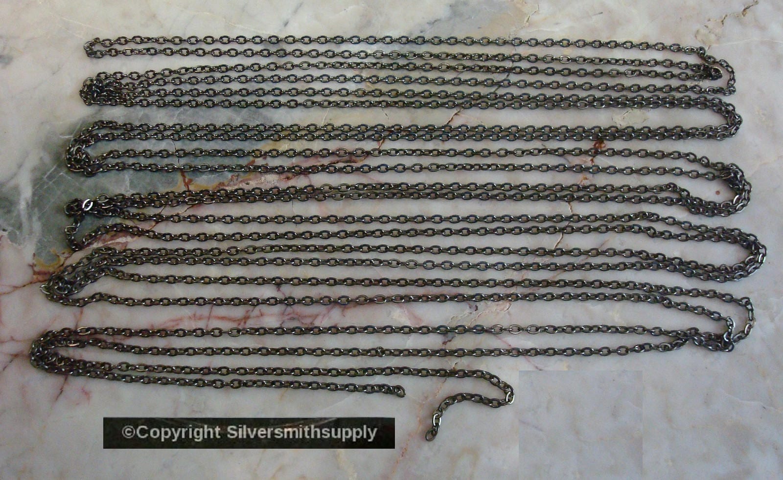 12Ft 3x2mm Schwarz Plattierte Gliederkette Stark 12 Glieder Pch003C 12Ft 3x2mm Schwarz Plattierte Gliederkette Stark 12 Glieder Pch003C von Artistrywithbeads