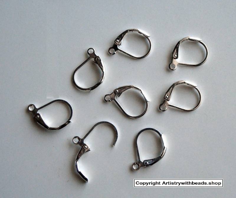 8 Brisuren Silber Ohrhänger Mit Offener Schleife Fpe106 8 Brisuren Silber Ohrhänger Mit Offener Schleife Fpe106 von Artistrywithbeads