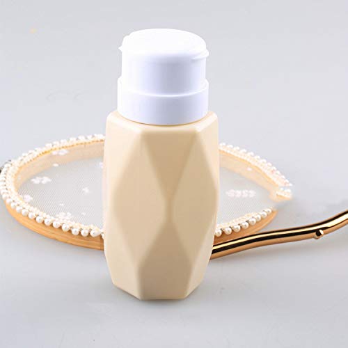 200 ML Raute Push Down Dispenser Nail art Pumpspender Leere Flasche Gelpoliermittel Make-Up Entferner Reiniger Flüssigkeitsbehälter Lagerung Maniküre Werkzeug von Artlalic