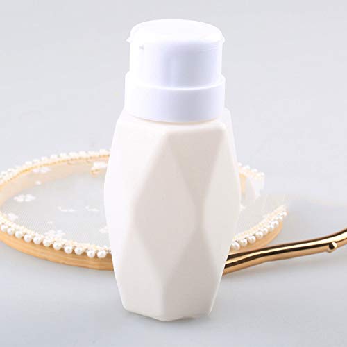 200 ML Raute Push Down Dispenser Nail art Pumpspender Leere Flasche Gelpoliermittel Make-Up Entferner Reiniger Flüssigkeitsbehälter Lagerung Maniküre Werkzeug von Artlalic