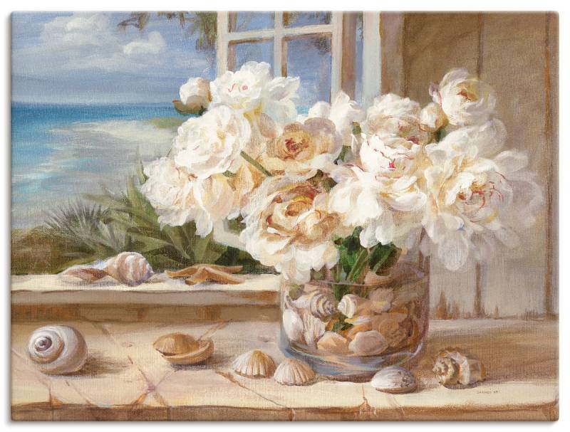 Artland Leinwandbild "Am See" Arrangements 1 Stk. tlg. als Leinwandbild, Poster, Wandaufkleber in verschied. Größen von Artland