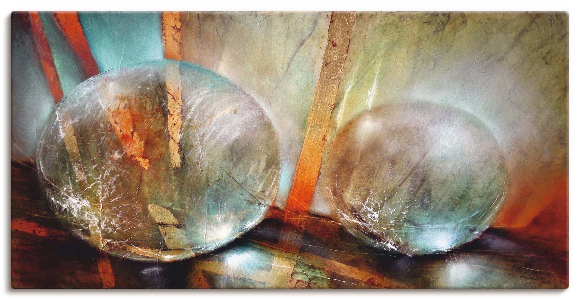 Artland Leinwandbild "Lichtfänger" Gegenstandslos 1 Stk. tlg. als Leinwandbild, Poster in verschied. Größen von Artland