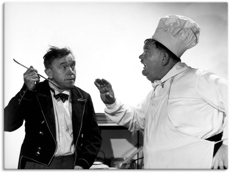 Artland Wandbild "Die Leibköche seiner Majestät, 1944" Stars 1 Stk. tlg. als Leinwandbild, Poster in verschied. Größen von Artland