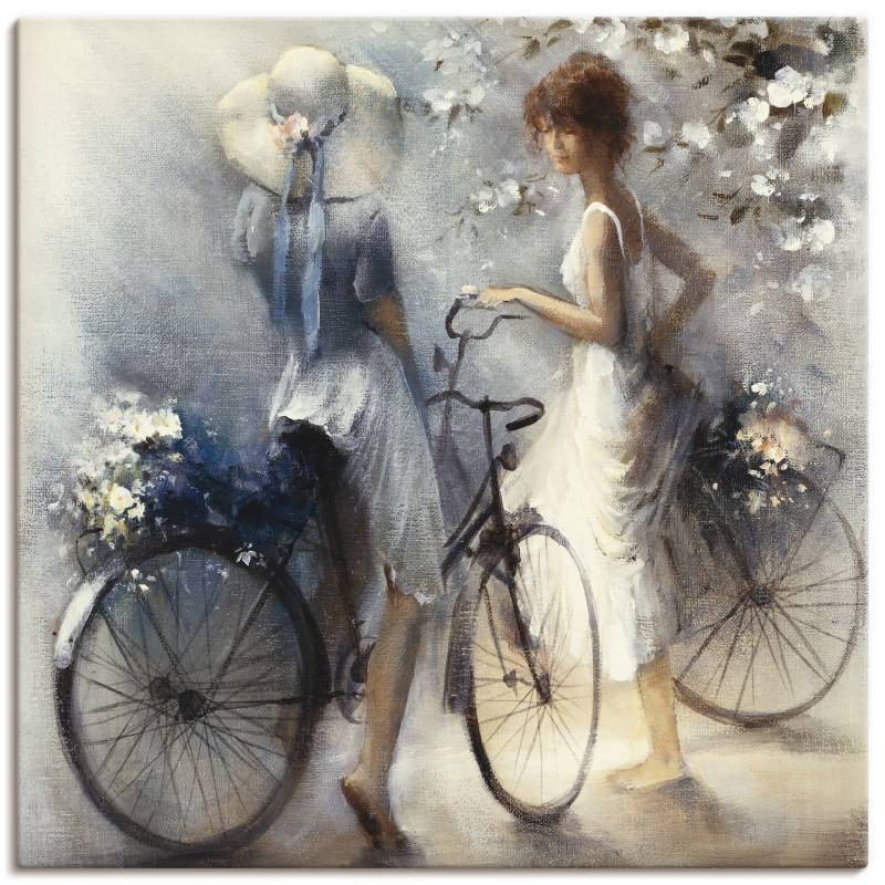 Artland Wandbild "Frühling III" Frau 1 Stk. tlg. als Leinwandbild, Poster, Wandaufkleber in verschied. Größen von Artland