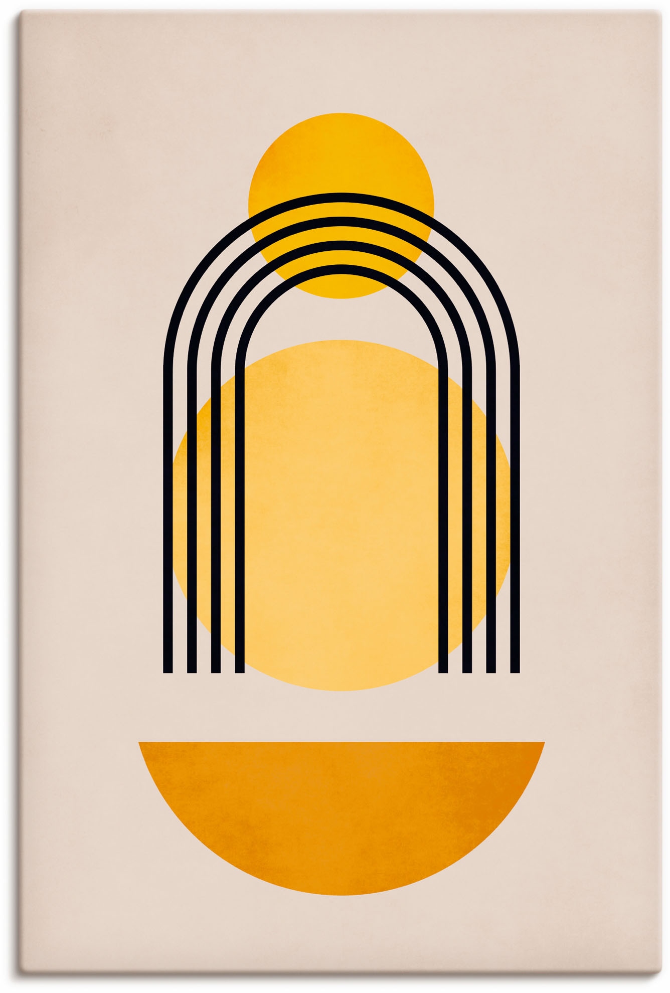 Artland Wandbild "Geometrica Nr. 5" Muster 1 Stk. tlg. als Alubild, Leinwandbild, Poster, Wandaufkleber in verschied. Größen von Artland