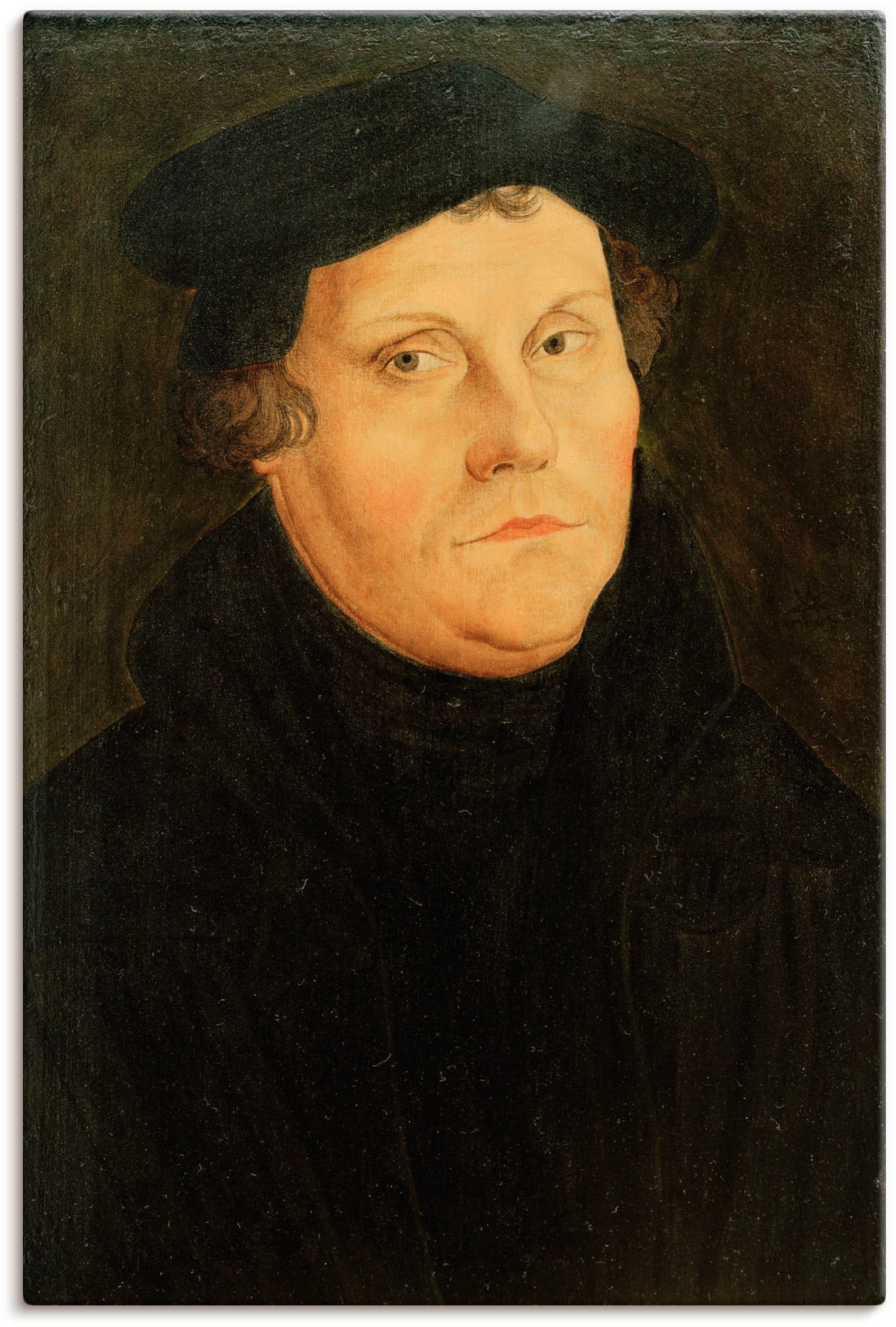 Artland Wandbild "Martin Luther", Historische Persönlichkeiten, (1 St.), als Leinwandbild, Poster in verschied. Größen von Artland
