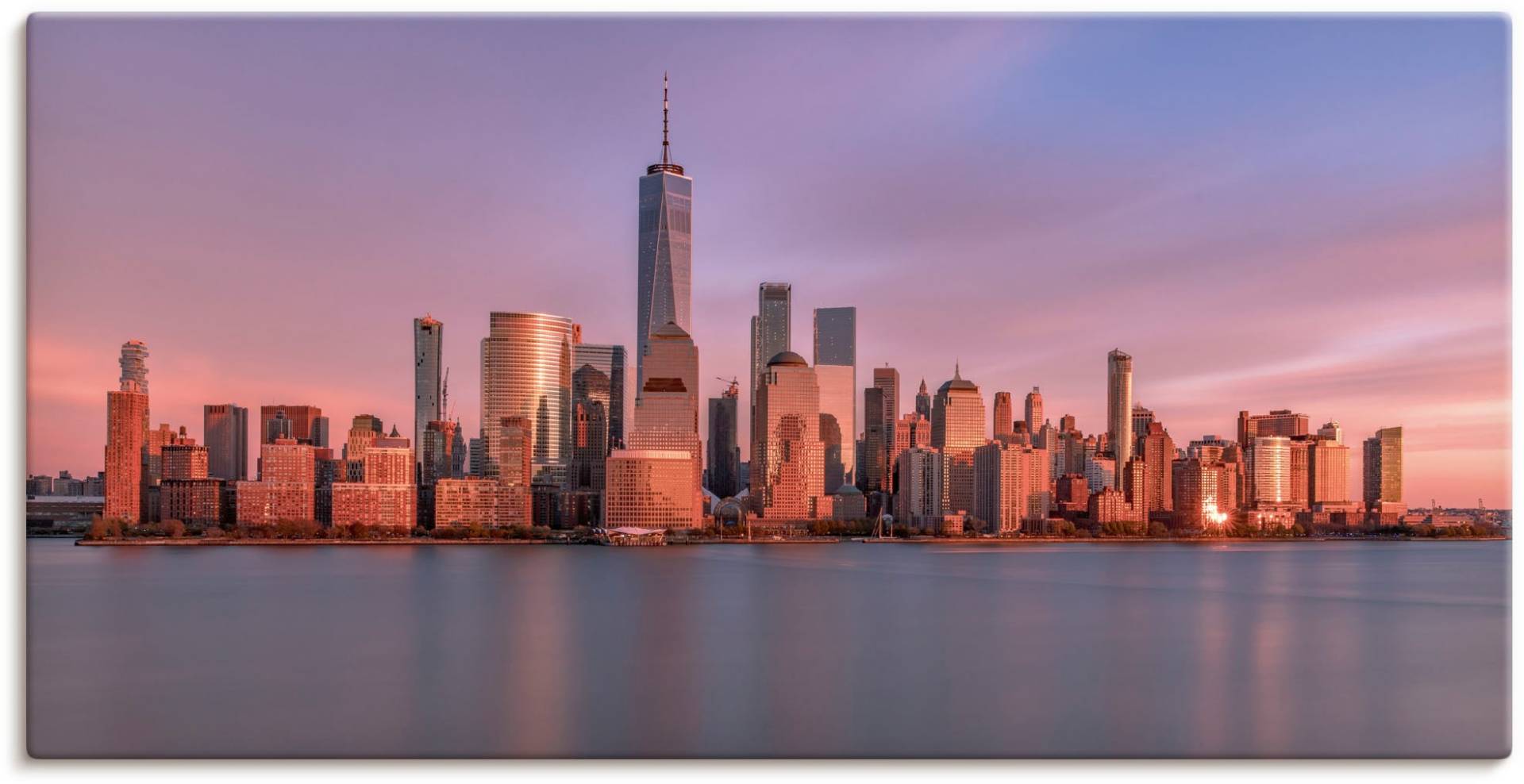 Artland Wandbild "New York City", New York, (1 St.), als Leinwandbild, Poster in verschied. Größen von Artland