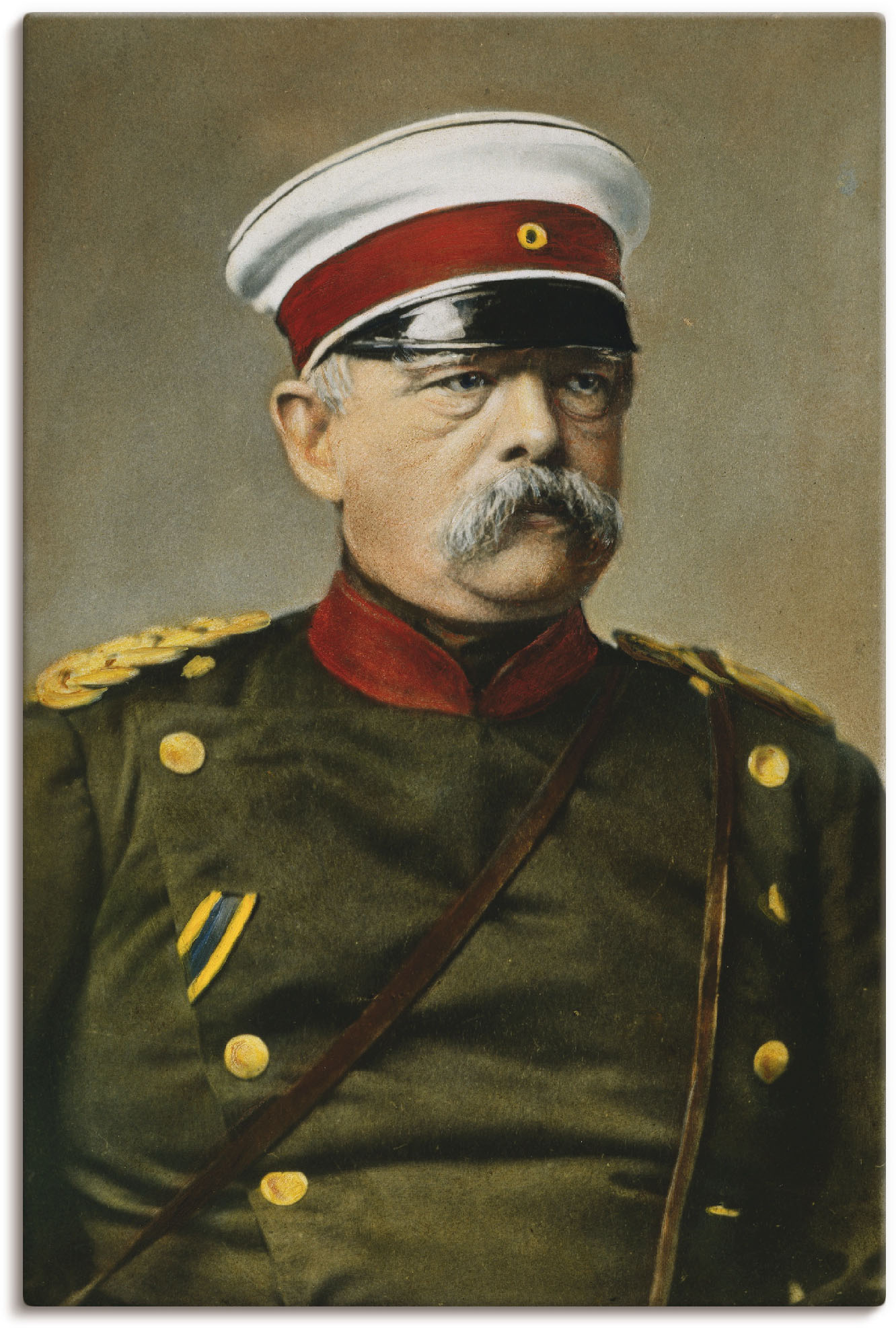 Artland Wandbild "Otto von Bismarck" Menschen 1 Stk. tlg. als Leinwandbild, Poster in verschied. Größen von Artland