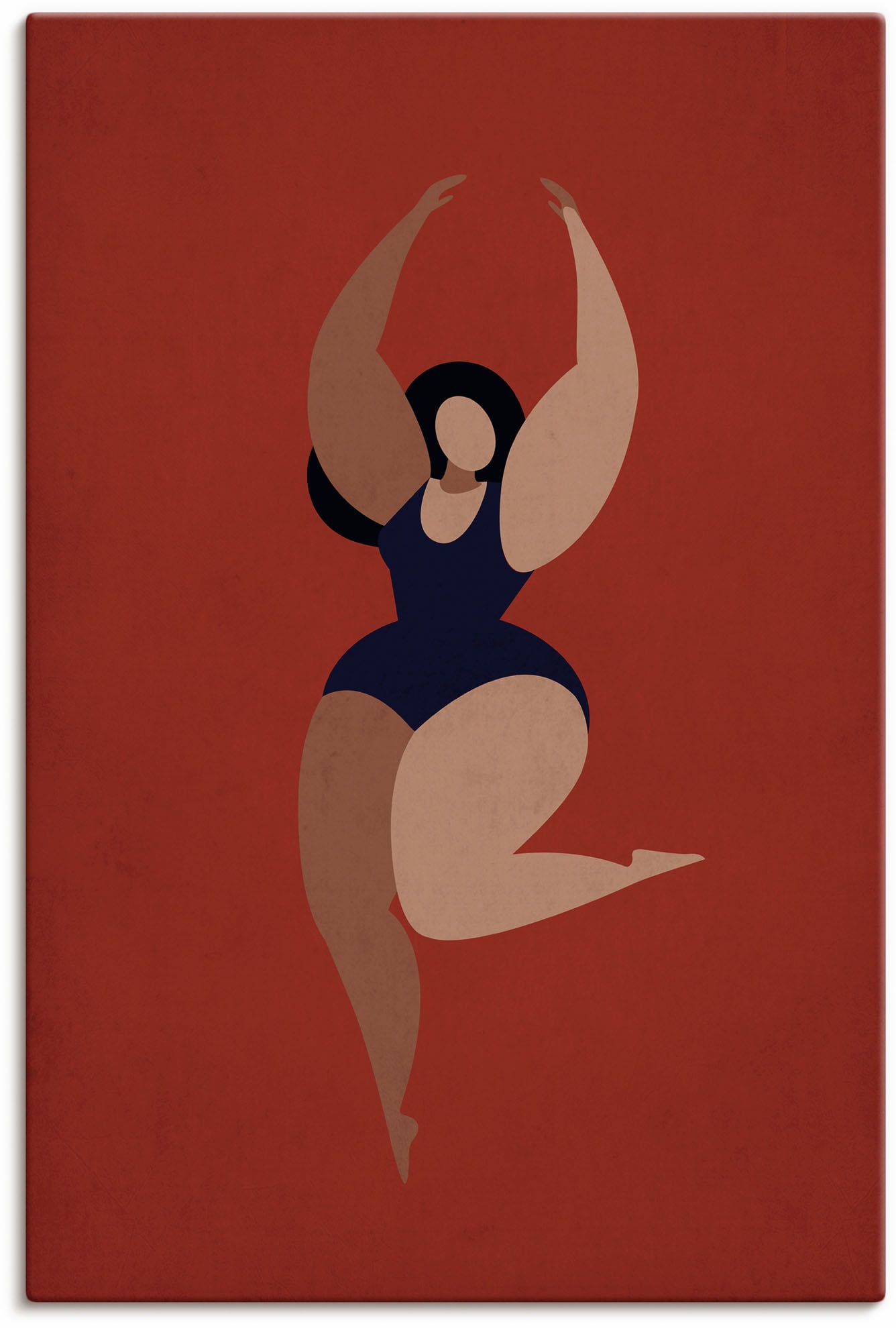 Artland Leinwandbild "Prima Ballerina", Bilder von Frauen, (1 St.) von Artland