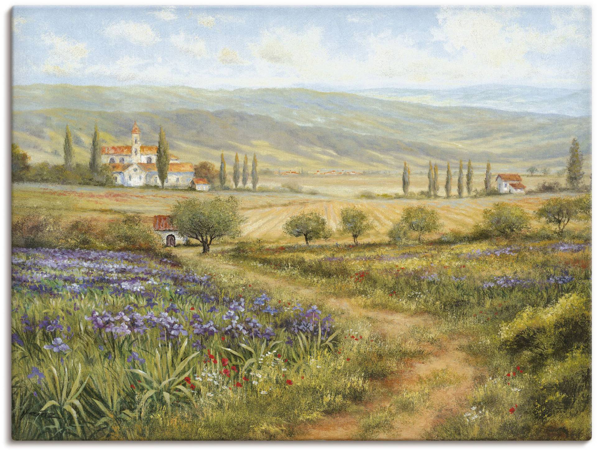 Artland Wandbild "Provence", Bilder von Europa, (1 St.) von Artland