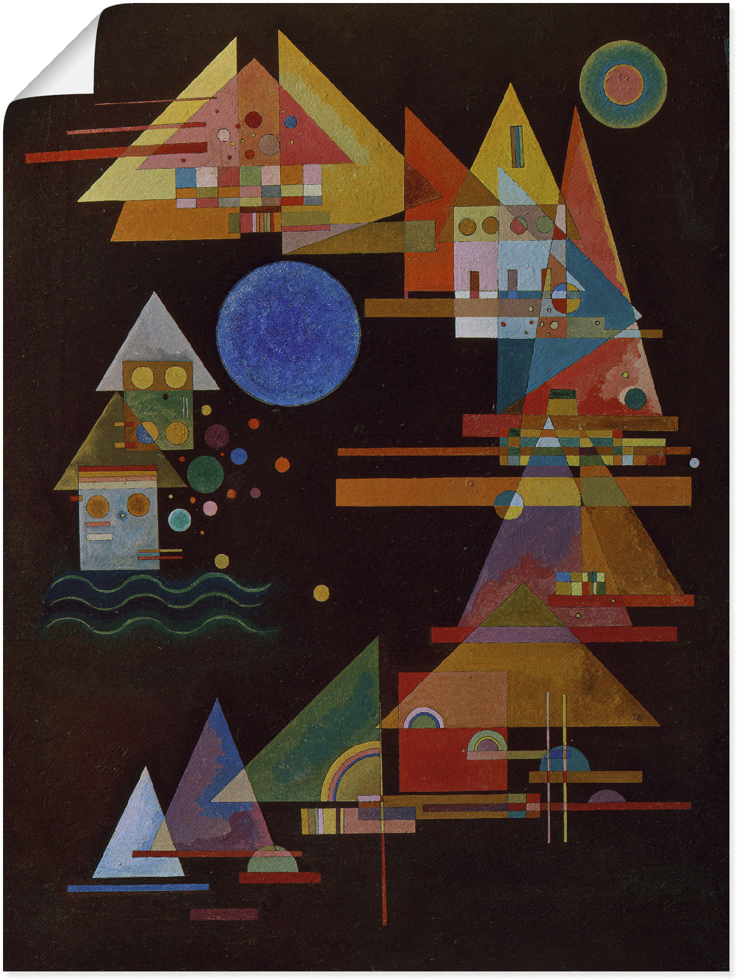 Artland Kunstdruck "Spitzen im Bogen. 1927", Muster, (1 St.) von Artland