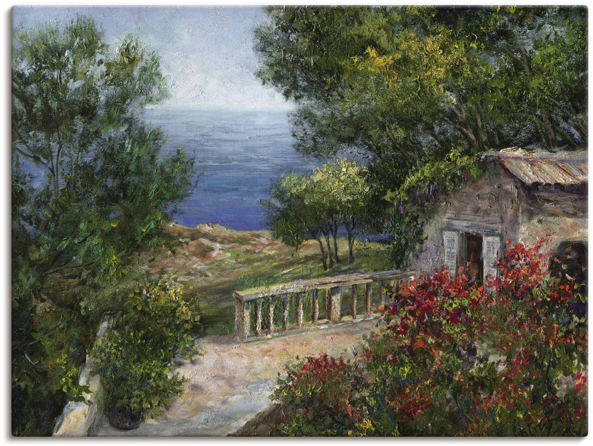 Artland Wandbild "Toskana I" Europa 1 Stk. tlg. als Alubild, Outdoorbild, Leinwandbild, Poster in verschied. Größen von Artland