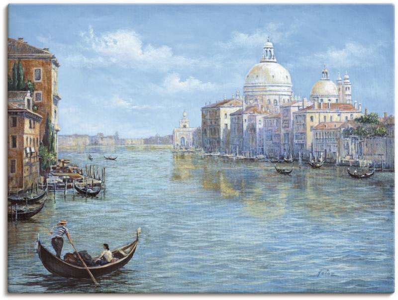 Artland Leinwandbild "Venedig" Europa 1 Stk. tlg. als Leinwandbild, Poster, Wandaufkleber in verschied. Größen von Artland