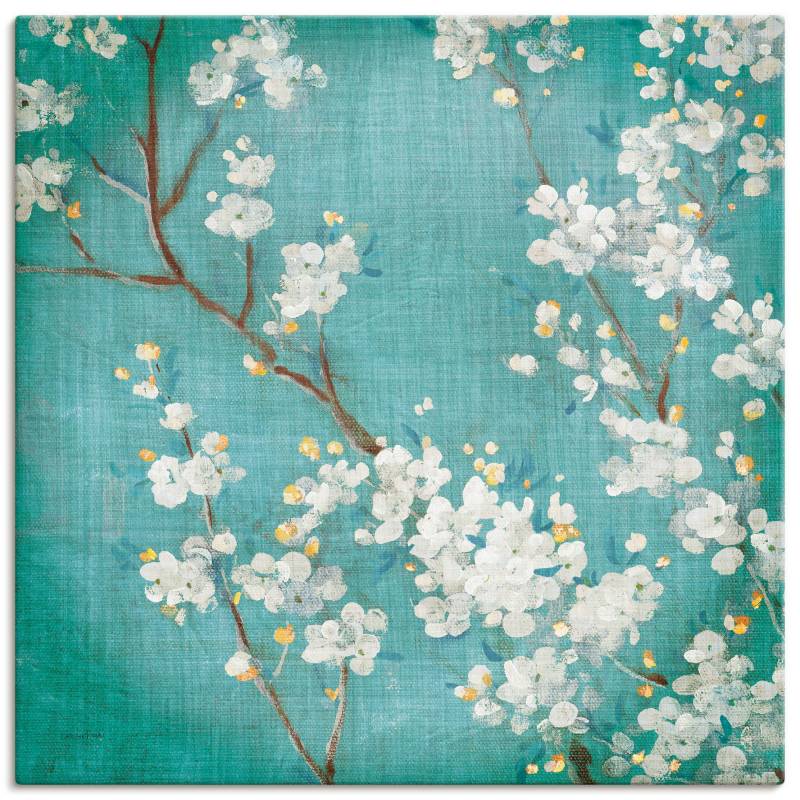 Artland Wandbild "Weiße Kirschblüten II" Blumen 1 Stk. tlg. als Leinwandbild, Poster in verschied. Größen von Artland