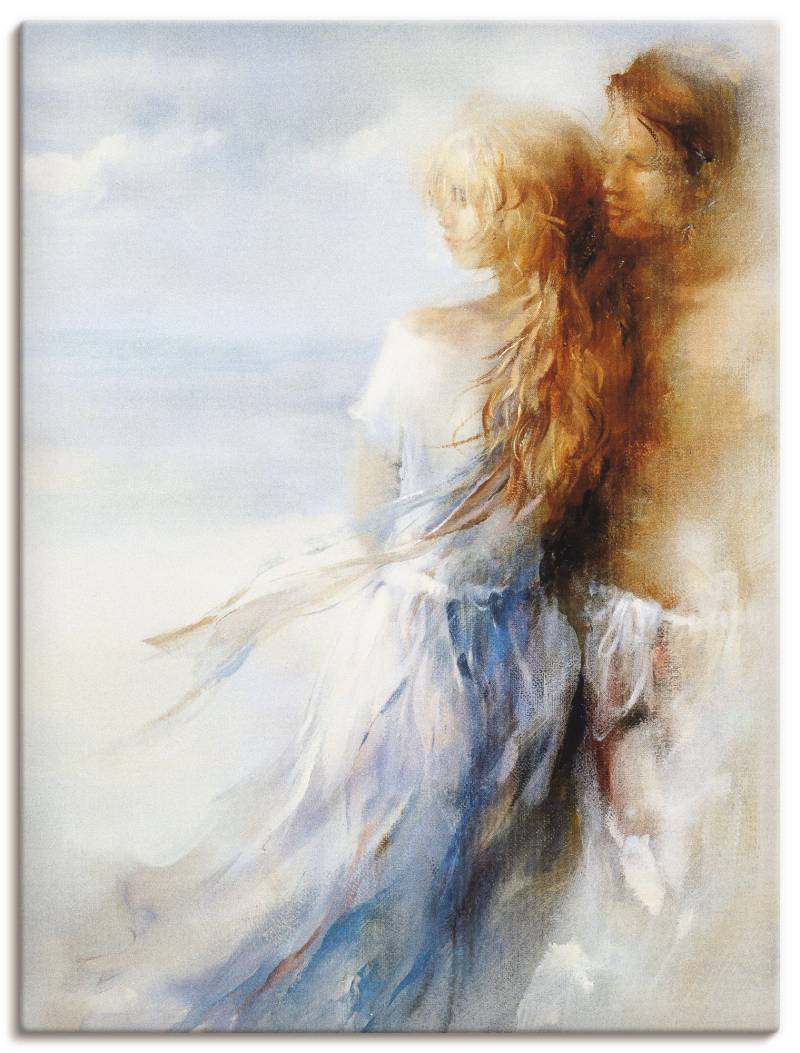 Artland Wandbild "Zusammen" Paar 1 Stk. tlg. als Leinwandbild, Poster in verschied. Größen von Artland