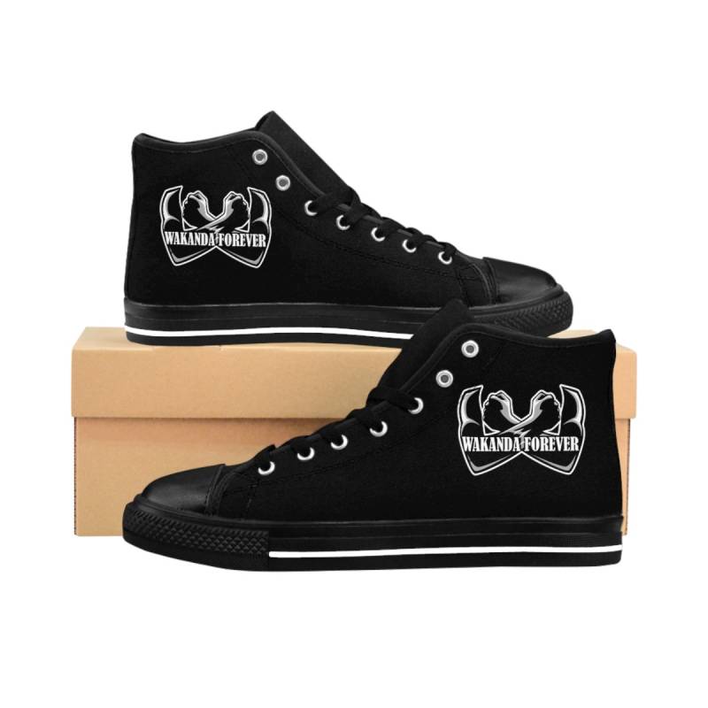 Wakanda Forever | The King Herren High-Top Sneakers Wakanda Forever | The King Herren High-Top Sneakers von ArtofDarian
