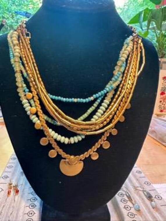 stella & Dot Multipare Halskette stella & Dot Multipare Halskette von ArtsCraftsFlowers