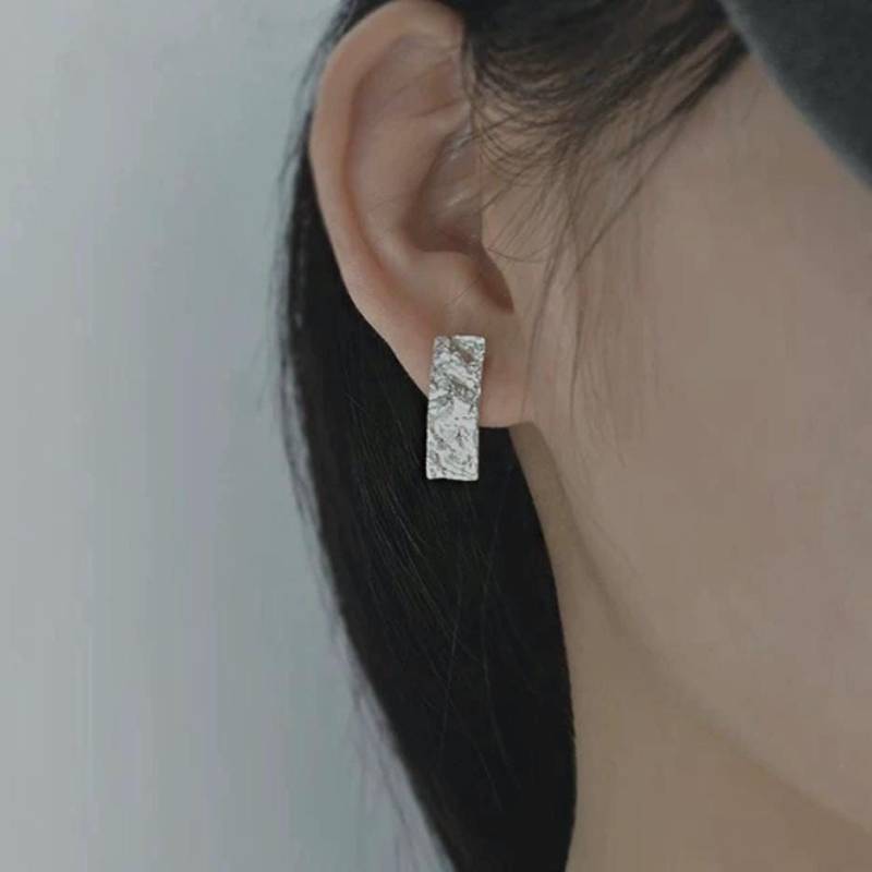 Minimal S925 Silber Handmade Ohrringe Minimal S925 Silber Handmade Ohrringe von ArtsandcraftsByJunyi