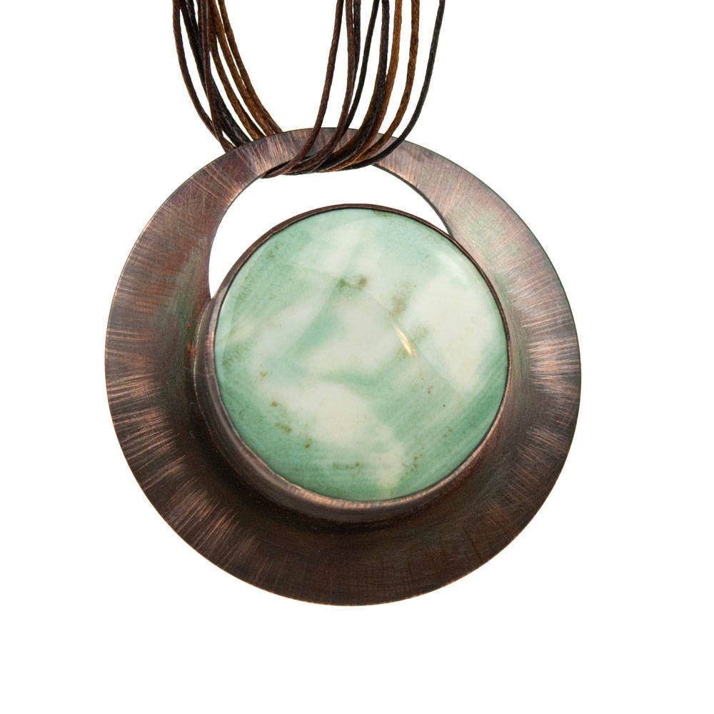 Halskette Mit Achat, Achat Halskette, Kupfer C535, Anhänger, Geschenk Für Sie, Grüner Handgefertigte Geometrisch Halskette Mit Achat, Achat Halskette, Kupfer C535, Anhänger, Geschenk Für Sie, Grüner Handgefertigte Geometrisch von ArtsekoJewelry