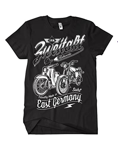 2Takt Kulturerbe T-Shirt Schwarz, Größe: L von Artshirt Factory