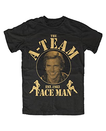 A-Team Face Man T-Shirt, Farbe: Schwarz, Größe: M von Artshirt Factory