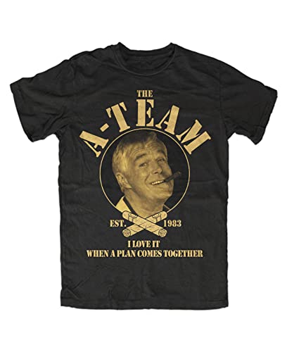 A-Team Hannibal Fun T-Shirt, Farbe: Schwarz, Größe: L von Artshirt Factory