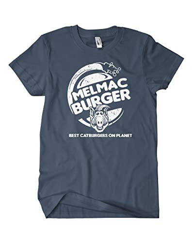 Alf Melmac Burger T-Shirt M2, Farbe: Denim, Größe: M Alf Melmac Burger T-Shirt M2, Farbe: Denim, Größe: M von Artshirt Factory