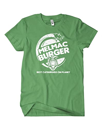 Alf Melmac Burger T-Shirt M2, Farbe: Grün, Größe: M Alf Melmac Burger T-Shirt M2, Farbe: Grün, Größe: M von Artshirt Factory