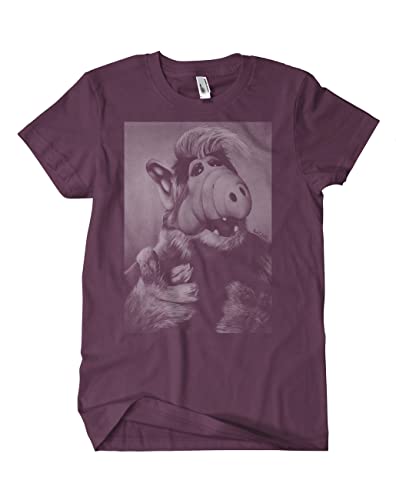 Alf T-Shirt, Farbe: Burgund, Größe: M von Artshirt Factory