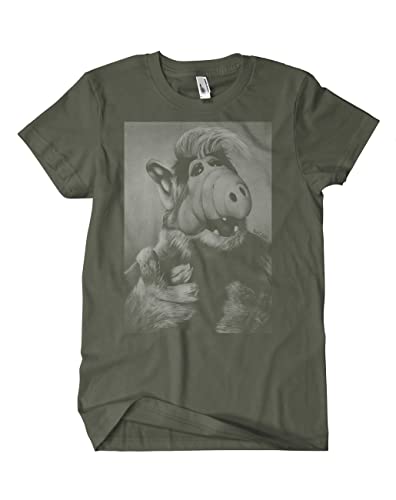 Artshirt Factory Alf T-Shirt, Farbe: Khaki, Größe: M von Artshirt Factory