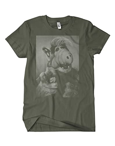 Artshirt Factory Alf T-Shirt, Farbe: Khaki, Größe: XXL von Artshirt Factory