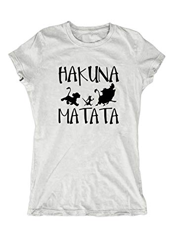 Artshirt Factory Hakuna Matata Girlie M2, Größe: L, Farbe: Weiß Artshirt Factory Hakuna Matata Girlie M2, Größe: L, Farbe: Weiß von Artshirt Factory