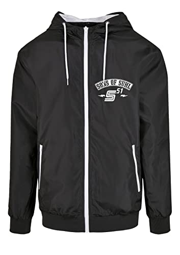 Artshirt Factory Sons of Suhl S51 Windbreaker Jacke, Farbe: Schwarz/Weiß, Größe: 2XL Artshirt Factory Sons of Suhl S51 Windbreaker Jacke, Farbe: Schwarz/Weiß, Größe: 2XL von Artshirt Factory