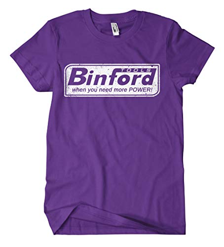 Binford Tools M3 T-Shirt, Farbe: Lila, Größe: XL von Artshirt Factory