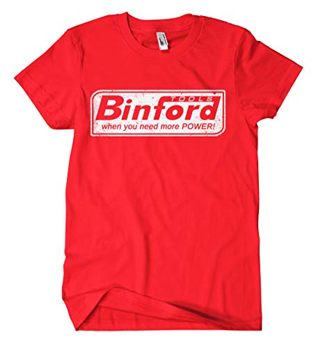Binford Tools M3 T-Shirt, Farbe: Rot, Größe: 2XL Binford Tools M3 T-Shirt, Farbe: Rot, Größe: 2XL von Artshirt Factory