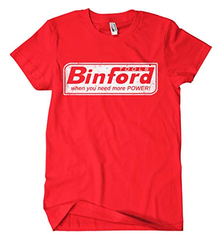 Binford Tools M3 T-Shirt, Farbe: Rot, Größe: L von Artshirt Factory