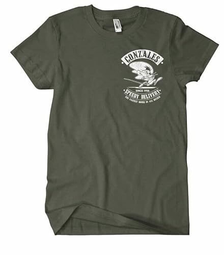 Gonzales Delivery T-Shirt Oliv FB, Größe: M von Artshirt Factory