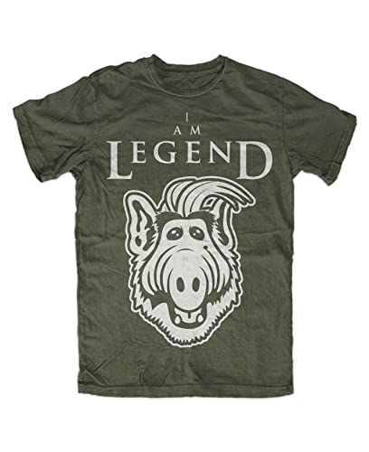 IAM Legend Alf T-Shirt Oliv, Größe: 2XL von Artshirt Factory