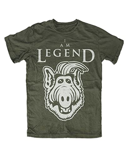 IAM Legend Alf T-Shirt Oliv, Größe: M von Artshirt Factory