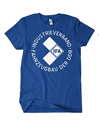 IFA Logo T-Shirt, Farbe: Blau, Größe: L von Artshirt Factory