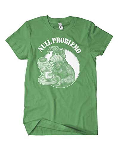 Null Problemo Alf T-Shirt M2, Farbe: Grün, Größe: S von Artshirt Factory