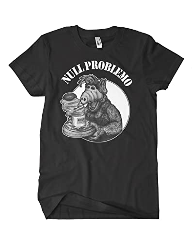 Null Problemo Alf T-Shirt M2, Farbe: Schwarz, Größe: XXL Null Problemo Alf T-Shirt M2, Farbe: Schwarz, Größe: XXL von Artshirt Factory