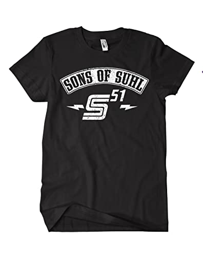 Sons of Suhl S51 T-Shirt Schwarz FBb, Größe: 3XL von Artshirt Factory