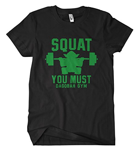 Squat You Must T-Shirt (Schwarz, XL) von Artshirt Factory