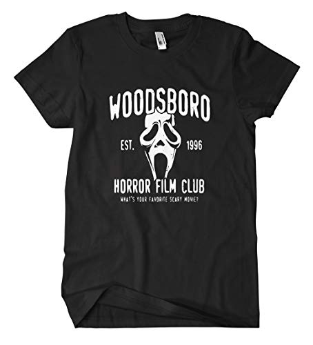 Woodsboro Horror Film Club T-Shirt, Farbe: Schwarz, Größe: L von Artshirt Factory