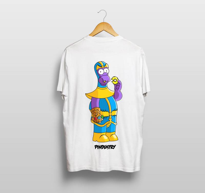 Homer Simpson X Thanos Mashup T-Shirt Homer Simpson X Thanos Mashup T-Shirt von ArtyMcFly1955