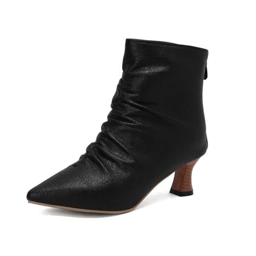 Artykey Stiefeletten Damen Elegante Back Zip Mode Stiefel Mittlerem Absatz Spitze Zehenpartie Ankle Boots 5.5CM Heel Casual Boots Artykey Stiefeletten Damen Elegante Back Zip Mode Stiefel Mittlerem Absatz Spitze Zehenpartie Ankle Boots 5.5CM Heel Casual Boots von Artykey