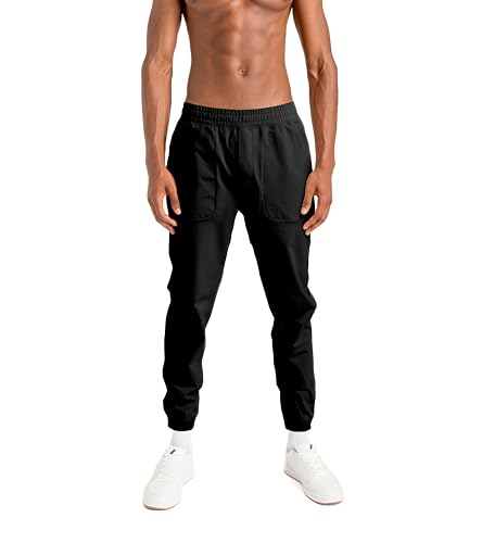Aruki Men's Jogger Jett Large Track Pants, Jet Black Aruki Men's Jogger Jett Large Track Pants, Jet Black von Aruki