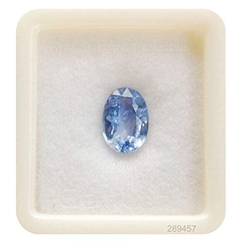 Arwacraft Blauer Saphir 7,25 Ratti 6,50 Karat (Neelam/Nilam-Stein) Edelstein-B0DQGZYGMRNAMZ von Arwacraft
